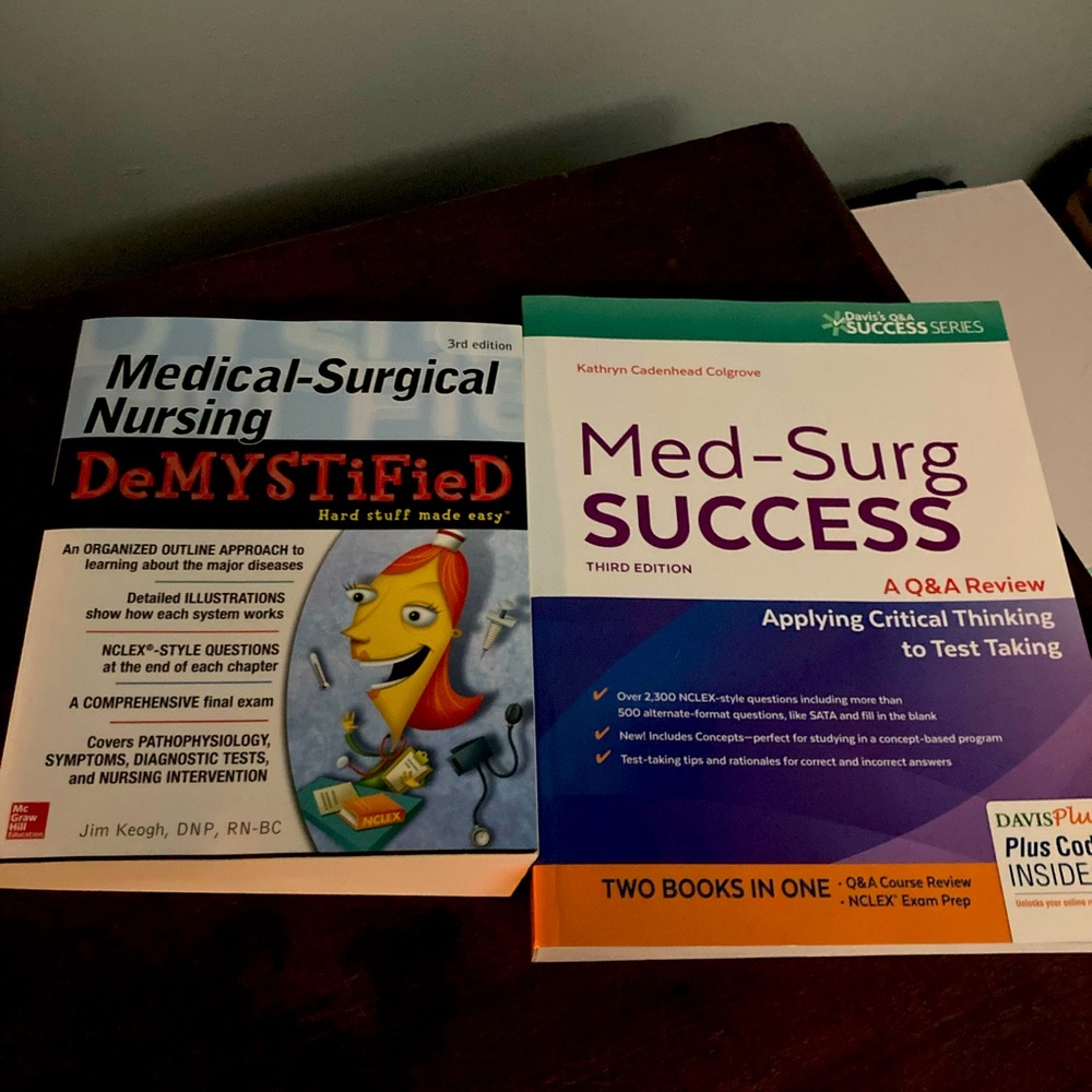 Nursing textbooks